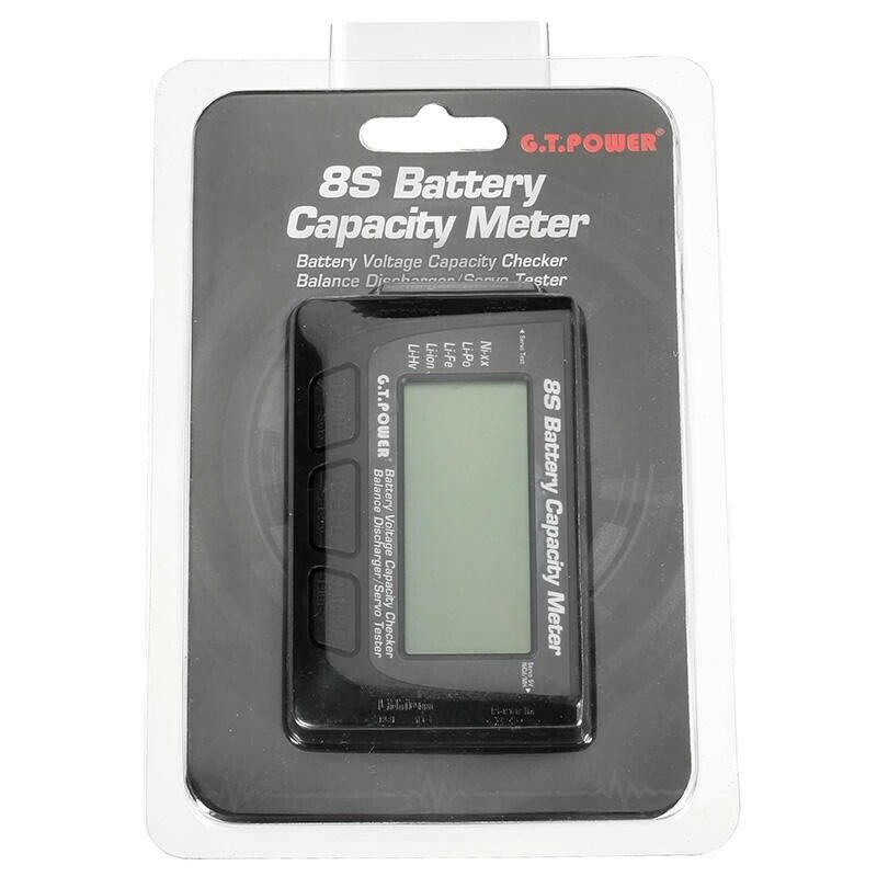 G.T.Power 8S Battery Voltage Capacity Checker Balancer Discharger Servo Tes F7O4