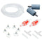 13pcs/Set Oxygen Airline Tubing Rubber 4m Hose Portable Fish Tank Home Aquarium