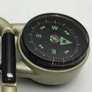 2PCS Multifunctional Keychain Hiking Metal Carabiner Mini Compass Therm APE