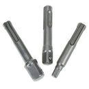 3pcs sds socket driver set drill bit adaptor 3/8 1/4 1/2" hex shank convertES