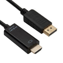 New 1.8M Display Port Male Dp To Hdmi Male Cable Adapter Converter For Pc L