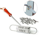 Creative BBQ iron tool barbecue branding mold 55 can change letters barbecu E4Y3