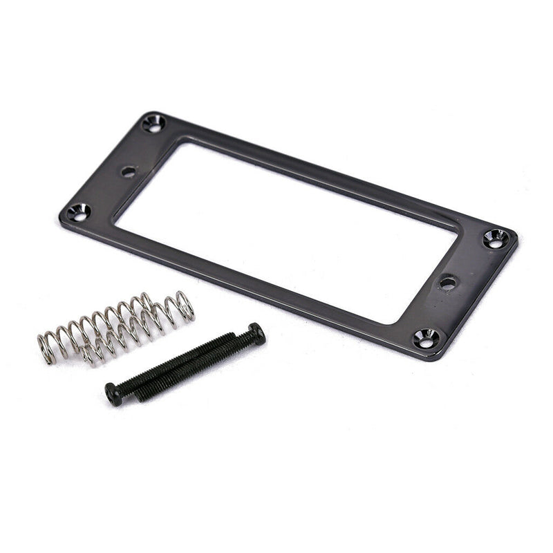 1 Set Humbucker Pickup Mounting Ring for LP ST SG Style Guitar Black