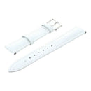 16 mm Bracelet Watch Spare PU Leather Strap White Watch Band C8S2