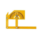 Goniometer Finder Miter Gauge Arm Measure Ruler Plastic ABS Protractor Plas W9L3