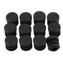 Chair Table Legs Plug 14mm Diameter Round Plastic Cover Thread Inserted Tub G3C2
