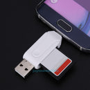 USB/Micro USB 2.0 OTG Card Reader TF/SD Memory Card Adapter For Phone PC Laptop