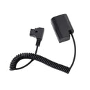 DC5.5x2.1mm DMW-DCC12 Dummy Battery+D-TAP Adapter Spring Wire for Panasonic
