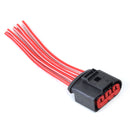 1J0973775A MAF Mass Air Flow Sensor 5 Pin Connector Plug fit for VW Golf Hf