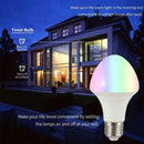 Magic Smart LED Bulb Lamp E27 7W RGBW Remote Control Timer Dimmable Light
