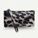 Women PU Leather Clutch Bags Leopard Printed Female Girl Money Coin Purse Zipper