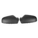New Car Wing Side Mirror Cover Primed 1 Pair Left+Right Side Matte Black Fi W2Q6