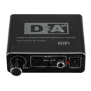 192kHz Digital Optical Coaxial  RCA L / R 3.5mm