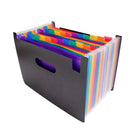 Rainbow Organ Bag 24-Layer Organ Package A4 Classification Test Papers Tool