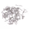 100pcs Soft Bait Lure Spring Lock Pin Crank Hook Connect Fixed Latch Fish