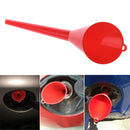 KF_Plastic Car Auto Motorcycle Engine Oil Fuel Gasoline Petrol Long Mouth Funnel