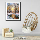 5D DIY Full Drill Diamond Painting Fantasy Nature Cross Stitch (B1526) A