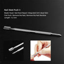 4Pcs Cuticle Pusher Nail Dead Hard Skin Callus Trimmer Remover Cleaner Set