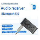 Car Kit Bluetooth 5.0 Audio Receiver 3.5mm TF AUX Music Wireless Adapter