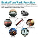 1PC 25CM 15 LED Red Sealed Trailer Truck RV Stop Tail Rear Brake Turn Light BFT