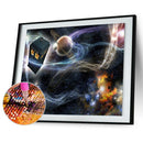 Space Planet 5D DIY Full Drill Diamond Painting Embroidery Cross Stitch Set