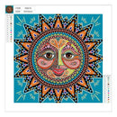 5D DIY Special-shaped Diamond Painting Sun Cross Stitch Embroidery Mosaic