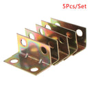 5Pcs Stainless Steel Corner Bracket Connectors Corner Stand Support Furnitur Gw
