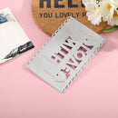 Cutting Dies Embossing Decorative Mold Letters Scrapbook Template (GG0319) A