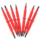 8pcs/set CR-V Insulated Multi Screw Head Type Electricians Screwdriver Kit