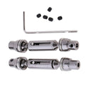 2 Pieces Universal Drive Shaft for WPL B14K B16 B24K C14 MN90 MN91 MN91K DIY
