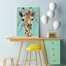 5D DIY Full Round Drill Diamond Painting Giraffe Animal Cross Stitch (1007)