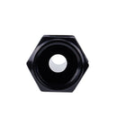 AN-6 (AN6) STRAIGHT FastFlow Stealth Black Hose Fitting