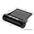 Solar Power Car TPMS Wireless Tire Pressure Monitor Alarm System LCD Displa