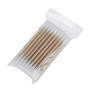 5 Packs Disposable Double Head Wooden Stick Cotton Swabs Buds
