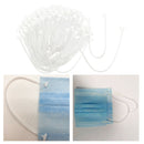 100Pieces Elastic Stretch Cord for Clothes Dress Sport Pant Sewing Trimming