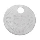 2x Spark Plugs Gapper Round Coin Type 0.5 To 2.4 Mm