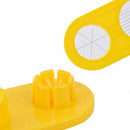 Egg Slicer Cutter Fruit Garnish Easy Clean Stainless Steel Kitchen Separator Bj