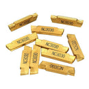 MGEHR1616-2 External Grooving Turning Lathe Bar Tool Holder with 10PCS MGMN