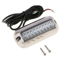 Stainless Steel LED Underwater Pontoon Marine Boat Transom Light Green Light