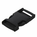 1 1/4 Inch Width Strap Plastic Bag Quick Release Buckle 20pcs Black