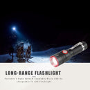 Zoomable USB Rechargeable T6 LED Flashlights Camping 3 Modes Flashlight