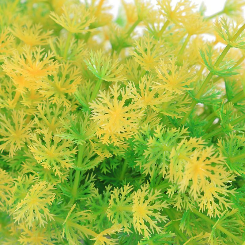 Aquarium decorative aquarium rockery landscape simulation Coral leaf S7G6