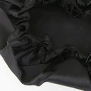 100% Pure Silk Sleeping Cap Sleep Hat Wrap Hair Care Bonnet Scarves Black