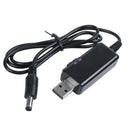 USB Boost Cable 5V Step Up to 9V 12V Adjustable Voltage Converter 1A Step-u