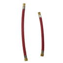2pcs Bike Pump Extension Hose American Valve Extender Tube Schrader Valves