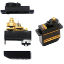 2pcs ES08MAII Mini Metal Gear 13g Analog Servo 1.6KG 0.12sec ES08MA ES08