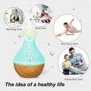 Wood Grain Electric Air Humidifier Ultrasonic Essential Oil Diffuser Aromat