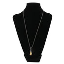 Stainless steel Cremation Jewelry Keepsake Urn Charm Pendant Necklace Chain