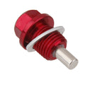 2 Pieces High Quality M14X1.5 Anodized Magnetic Engine Oil Pan/Transmission