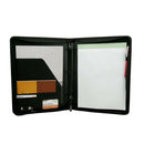A4 Executive PU Leather Business Conference Folder Padfolio Pad Holder Back